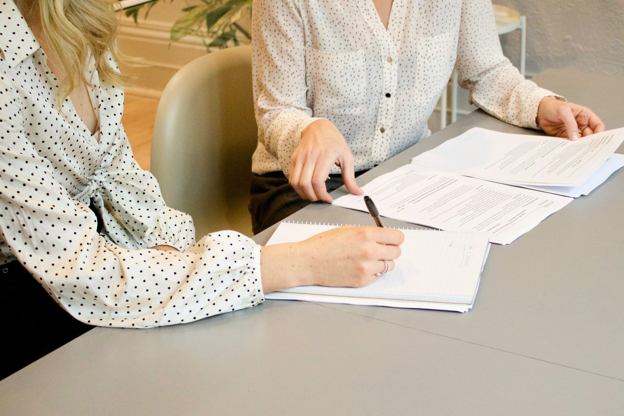 to people signing documents